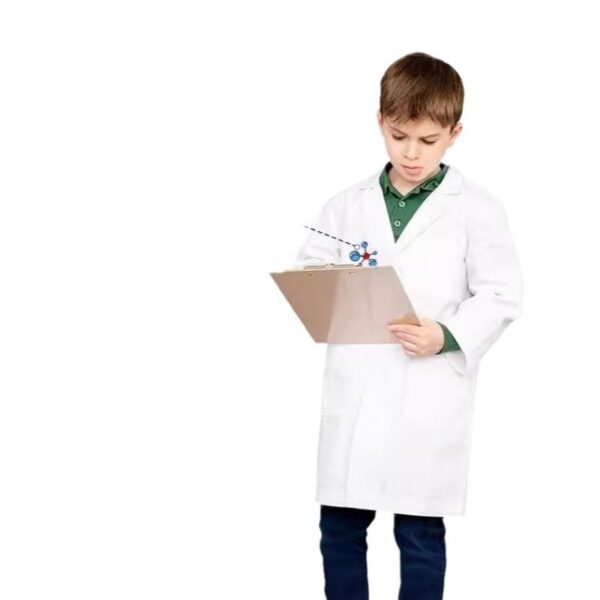 Childrens Doctor Costume White Lab Coat Role-playing Set